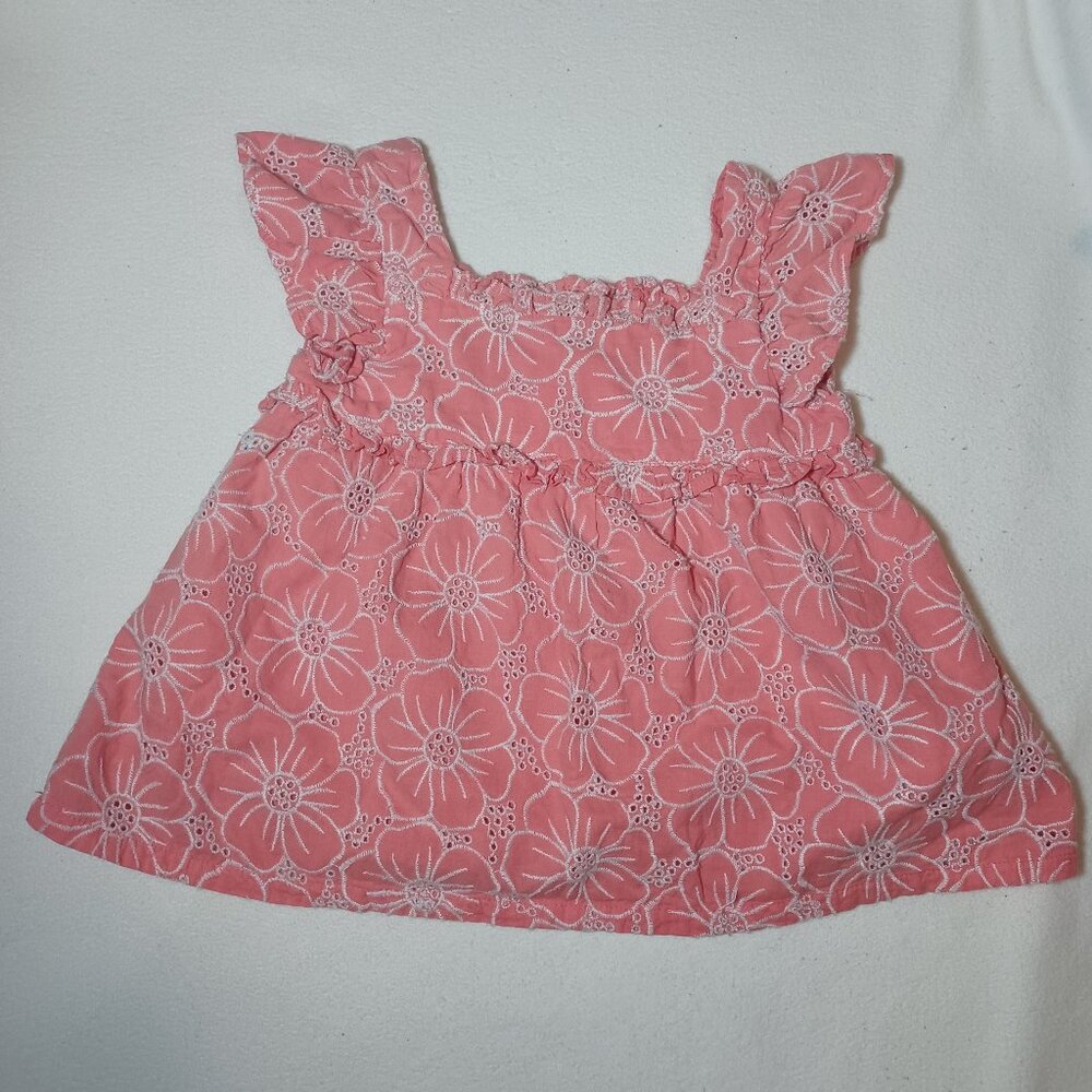 5T pink flower Dress